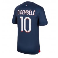 Paris Saint-Germain Ousmane Dembele #10 Hjemmebanetrøje 2023-24 Kortærmet